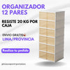 Organizador Acrilico🔒 de 6 Cajones📦 para 12 PARES💎